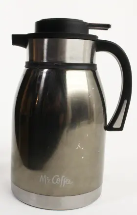 Mr Coffee 085081313416 Mr. 2 Quart Stainless Steel Pot Insulated Durable Tested Works