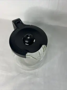 189270 Mr. Coffee 12 Cup Glass Replacement Pot Carafe For Maker Black Lid Handle #3