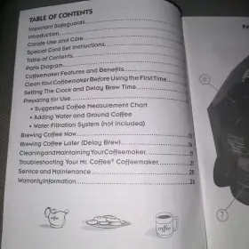 197291 Mr. Coffee User Manual For Programable Maker 2018 English Spanish 58 Pages #3