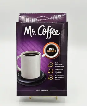 197964 Mr. Coffee Brand New Mug/cup Warmer In Black For Tea Hot Cocoa And More