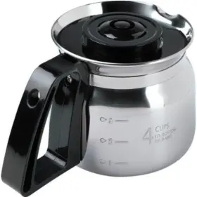 Mr. Coffee 381134708124 4-cup Replacement Universal Stainless Steel Carafe Lid Fits Mr