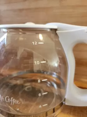 Mr. Coffee 722544215916 Replacement 12-cup Glass Carafe White Used #2