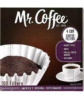 Jr100 Mr. Coffee 726084770126 4-cup Filters 100-count