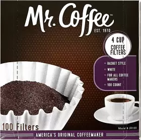 Jr100 Mr. Coffee 850067000778 4-cup Filters 100-count Free Shipping #2