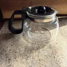 A112tg Mr. Coffee 4 Cup Glass Caraft Mister Pot Pitcher Handle