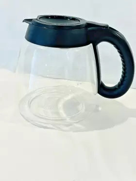 A259-tg Mr. Coffee 12 Cup Glass Replacement Pot Carafe For Maker Black Lid Handle #2