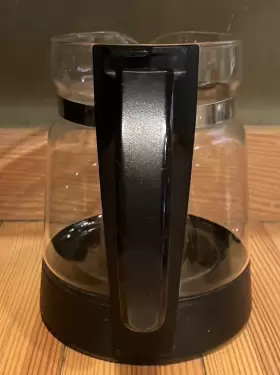 Bvmc-el1 Mr. Coffee Cafe Latte Maker Replacement Part Glass Carafe No Lid Euc #2