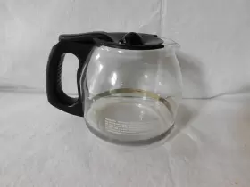 Cm4175t5 Mr. Coffee 12 Cup Replacement Glass Carafe Black Pot D340aj #3