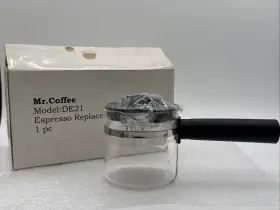 De21 Mr. Coffee 4-cup Replacement Decanter Fits Espresso And Cappuccino Makers