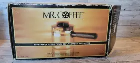 Decm8 Mr. Coffee Espresso Maker Glass Cup Carafe Lid Replacement Krups Braun Ecm7 Ecm8