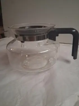 Mr. Coffee F-148 Vintage Mr. 10 Cup Glass Decanter Carafe Model With Lid Replacement