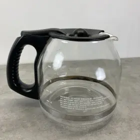 F290yl Mr. Coffee 12 Cup Glass Replacement Pot Carafe Black Lid Handle #2