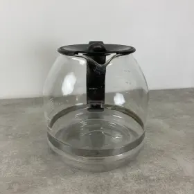 F290yl Mr. Coffee 12 Cup Glass Replacement Pot Carafe Black Lid Handle #3