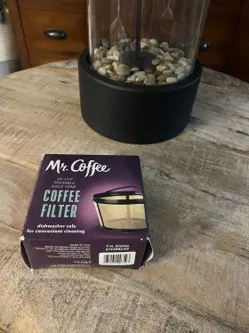 Gtf2-1 Mr. Coffee Gtf21 10-12 Cup Gold Tone Filter