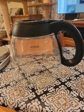 Ids13-rb Mr. Coffee Isd13-rb Replacement Decanter Carafe - Clear/ Black