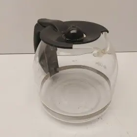 K225yl Mr. Coffee 12 Cup Replacement Glass Carafe Black Lid Handle #3