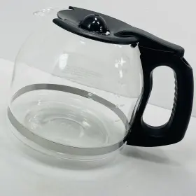 K255yl Mr. Coffee 12 Cup Glass Carafe Replacement Pot Black Handle And Lid #k255yl