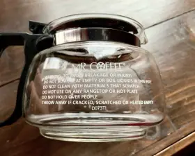 Nd4-1 Mr. Coffee 4 Cup Replacement Carafe #nd4-1 And Filter Basket From A Model Dr4 #3