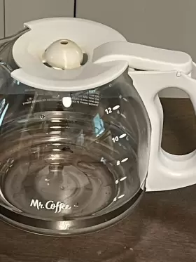 Pld13rb Mr. Coffee Replacement 12-cup Glass Carafe White Preowned #2