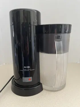 Tm1-blk Mr. Coffee Iced Tea Maker And Black W Pitcher Filter Basket Lid Works #2