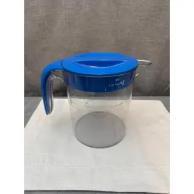 Mr. Coffee Tm30p Mr. 3 Quart Iced Tea Maker Replacement Pitcher Clear Blue Lid Handle