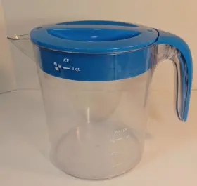 Tm43p Mr. Coffee 3 Quart Replacement Pitcher Only For Iced Tea Maker Blue