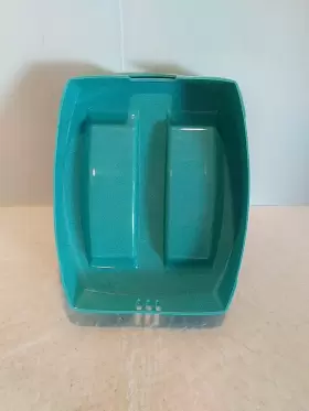 Tm75 Mr. Coffee Iced Tea Maker Replacement Teal Rectangular Pitcher Lid Only #2
