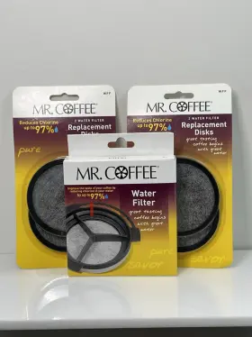 Wffpdq-10 Mr. Coffee Water Filter 2 Two Pack Replacement Disks