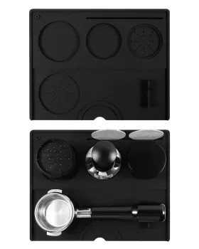 Eps-1 Muupeg Espresso Tamping Station Silicone Mat Anti-slip Coffee Tampe