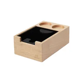 Muvna 762763223019 Espresso Knock Box Coffee Organizer Tamping Station Fits F
