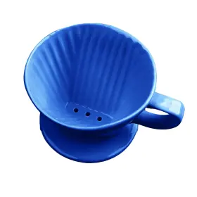 Nbyhzls 742004450565 Handmade Pour Over Ceramic Coffee Dripper - Authentic Brewing Experience For