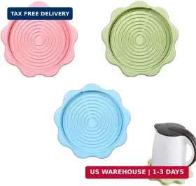 Nentment 717382506715 3 Pack Electric Kettle Drip Trays Glass Carafe Tray Catcher For