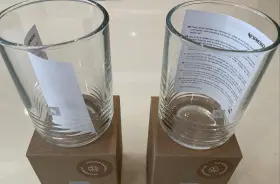 Nespresso 630751756562 2 Barista Recipe Glass New In Original Boxes Coffee