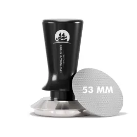 New England Stories 810135280013 53mm Espresso Tamper With 1.7mm Thickness Puck Screen 30lb Spring-loaded 10