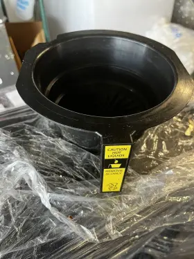 110985 Newco Coffee Maker Brew Basket Funnel 12-cup Black Oem New #2