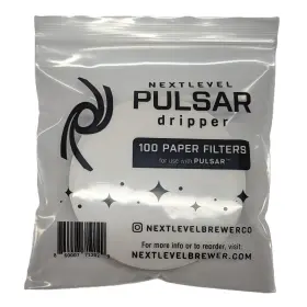 Nextlevel Brewer Co 860007712029 Pulsar Paper Filters - 100 Count Perfect For Smooth Brewing