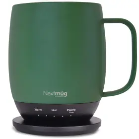 Nextmug By Nextboom 850043163022 - Temperature-controlled Self-heating Coffee Mug Sage 14 Oz