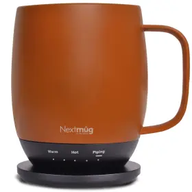 Nextmug By Nextboom 850043163046 - Temperature-controlled Self-heating Coffee Mug Spice 14 Oz