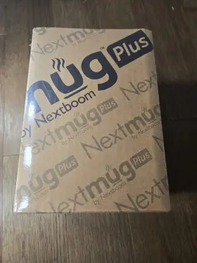 Nextmug By Nextboom 850043163107 Plus - Temperature-controlled Self-heating Coffee Mug Burgundy 18