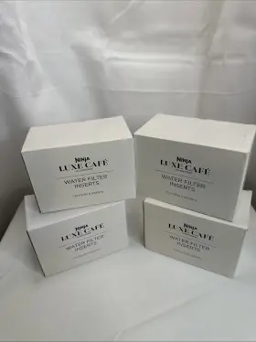 Ninja 622356659901 Luxe Caf Water Filter Inserts 4 Boxes Of 6 See Description