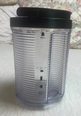 Cf080w-69 Ninja Coffee Bar Reservoir - With Lid Fits Model Black And Clear