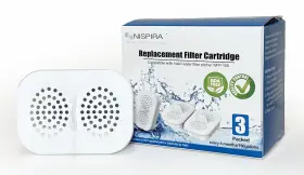 Nfp-100 Nispira Shf-006 3 Pcs Nfp100 Filter Replacement For Nakii Water White