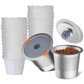 Noalto 700306411479 Reusable K Cup Coffee Filtersuniversal Stainless Steel Refillable Cups Filt
