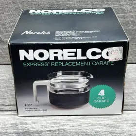 Hb5123 Norelco 075020512314 4 Cup Replacement Carafe Rp7 For Hb5124 / - New