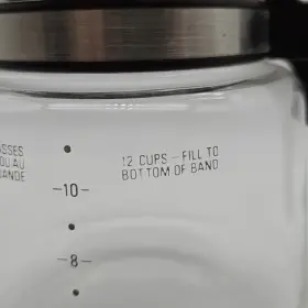 5199 Norelco Vtg Genuine Dial A Brew Replacement Glass Carafe 12 Cup Pot For Coffee #3