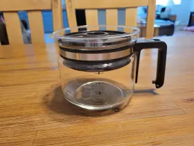 Hb5122 Norelco Vintage 4 Cup Coffee Maker Carafe With Lid Replacement Part Glass