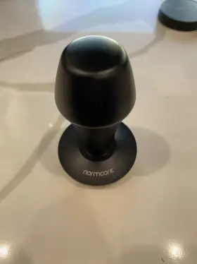 Normcore 705353727375 58.5mm Espresso Tamper - Spring-loaded Black Adjustable #3