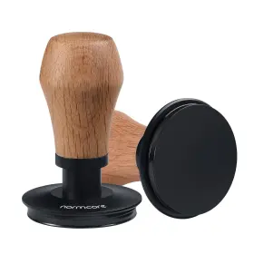 Normcore 977166451400 58.5mm Espresso Tamper V4 - With Titanium Pvd Coating Flat Ba