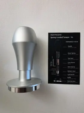 Normcore 977166451622 53.3mm Coffee Tamper V4.1 With Click Sound Feedback Spring Loaded