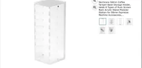 Normcore 977166451653 58mm Espresso Filter Basket Stand Holds 5 Rack Storage